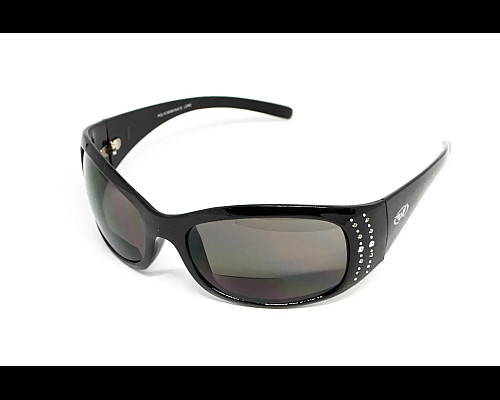 Окуляри захисні біфокальні Global Vision Marilyn-2 Bifocal (+3.0), чорні