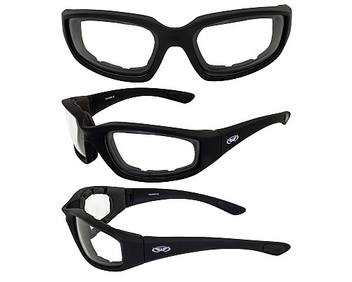 Окуляри захисні фотохромні Global Vision KickBack Photochromic Anti-Fog, прозорі