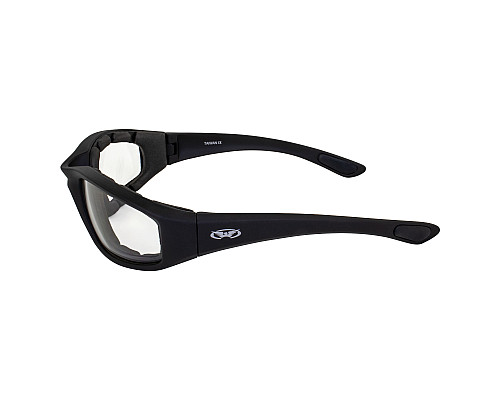 Окуляри захисні фотохромні Global Vision KickBack Photochromic Anti-Fog, прозорі
