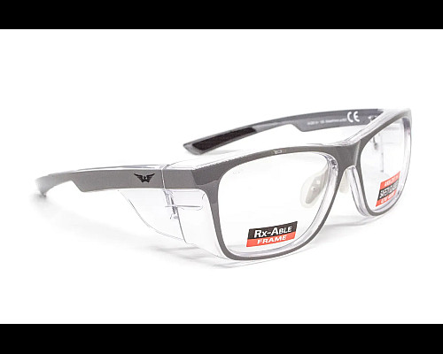 Окуляри під діоптрії Global Vision RX-T Сrystal Gray (rx-able), прозорі