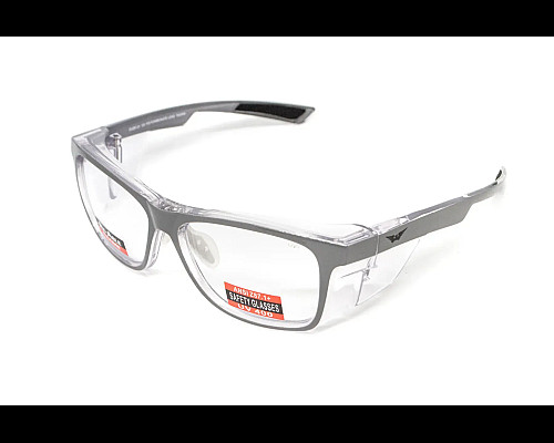 Окуляри під діоптрії Global Vision RX-T Сrystal Gray (rx-able), прозорі