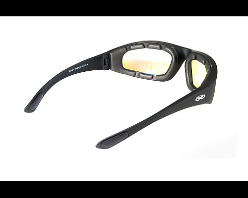 Окуляри захисні фотохромні Global Vision KickBack Photochromic Anti Fog, сині