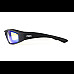 Окуляри захисні фотохромні Global Vision KickBack Photochromic Anti Fog, сині