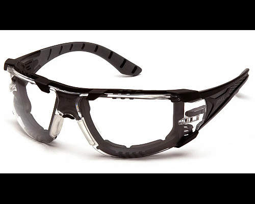 Окуляри захисні з ущільнювачем Pyramex Endeavor-Plus H2MAX Anti-Fog, прозорі