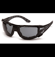 Окуляри захисні з ущільнювачем Pyramex Endeavor-Plus H2MAX Anti-Fog, сірі