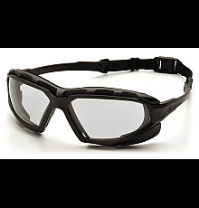 Окуляри захисні з ущільнювачем Pyramex Highlander-Plus Anti-Fog, прозорі