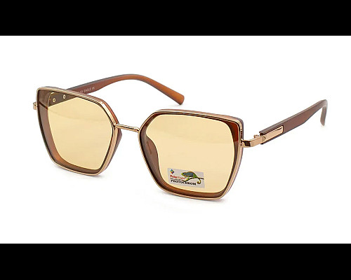 Окуляри фотохромні з поляризацією  Polar Eagle PE6138-C2 Photochromic, жовті