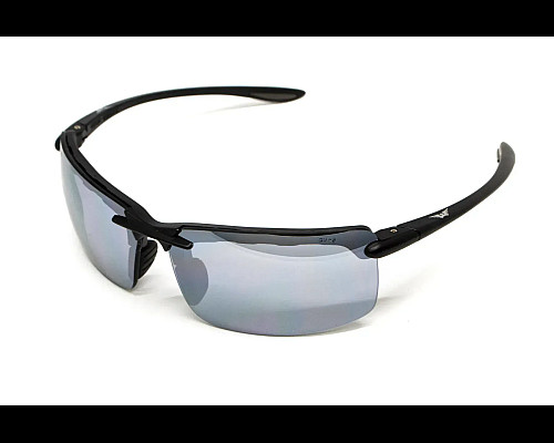 Окуляри захисні Global Vision Wheelin Black, сірі