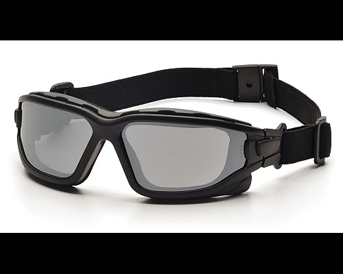 Окуляри захисні з ущільнювачем Pyramex i-Force Slim Anti-Fog, світло-сірі