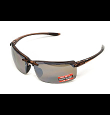 Окуляри захисні Global Vision Wheelin Crystal Brown, коричневі