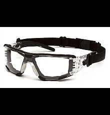 Окуляри захисні з ущільнювачем Pyramex Fyxate Super Anti-Fog H2MAX, прозорі