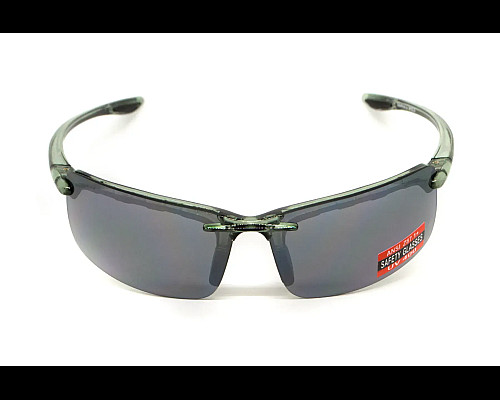 Окуляри захисні Global Vision Wheelin Crystal Gray, сірі