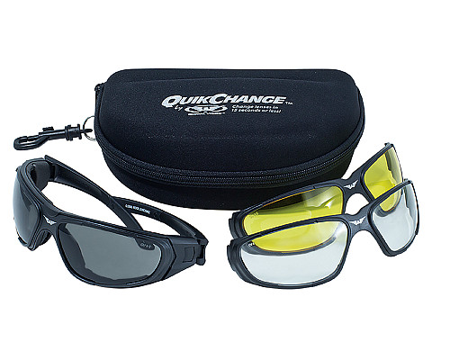 Окуляри захисні зі змінними лінзами Global Vision QuikChange Kit, 3 шт.
