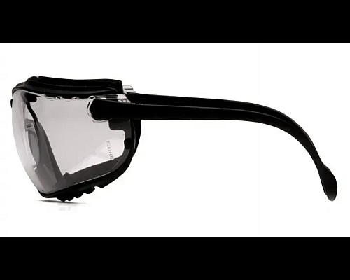 Окуляри захисні з ущільнювачем Pyramex V2G+RX Super Anti-Fog H2MAX, прозорі  з діоптрійною вставкою