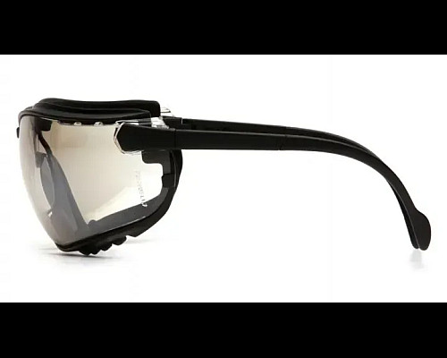 Окуляри захисні з ущільнювачем Pyramex V2G+RX Anti-Fog, світло-коричневі з діоптрійною вставкою