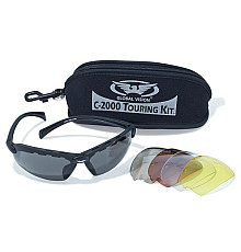 Окуляри захисні зі змінними лінзами Global Vision C-2000 Touring Kit