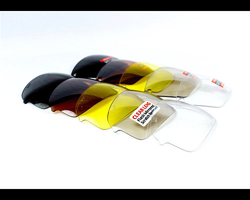 Окуляри захисні зі змінними лінзами Global Vision C-2000 Touring Kit