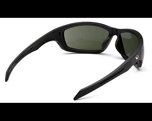 Окуляри захисні Venture Gear Tactical Howitzer Black Anti-Fog, темно-зелені