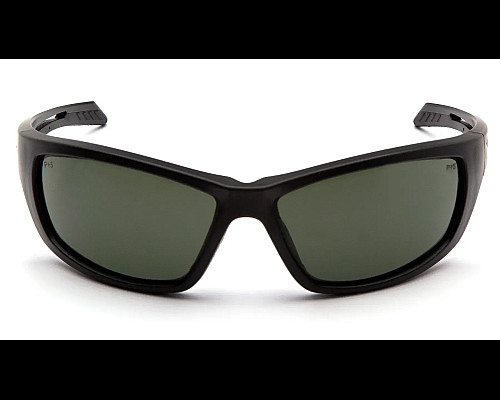 Окуляри захисні Venture Gear Tactical Howitzer Black Anti-Fog, темно-зелені