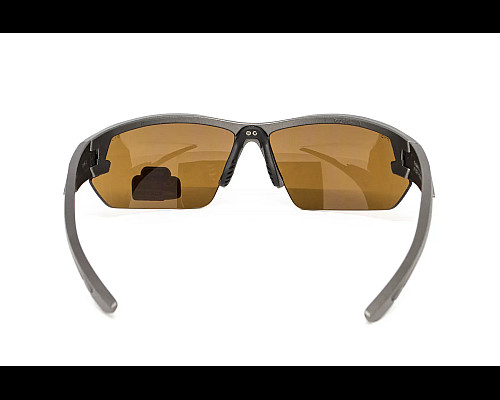 Окуляри захисні Venture Gear Tactical Semtex 2.0 Gun Metal Anti-Fog, коричневі