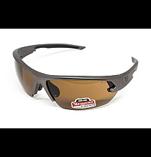 Окуляри захисні Venture Gear Tactical Semtex 2.0 Gun Metal Anti-Fog, коричневі 