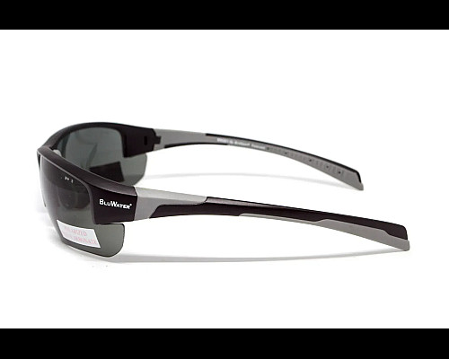 Окуляри захисні поляризаційні BluWater Samson-3 Z87.1 Polarized, сірі