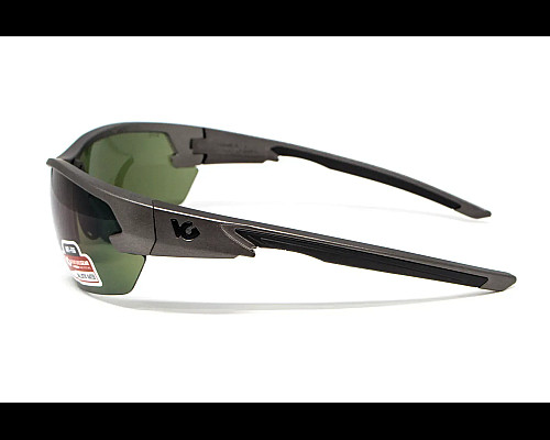 Окуляри захисні Venture Gear Tactical Semtex 2.0 Gun Metal Anti-Fog, темно-зелені