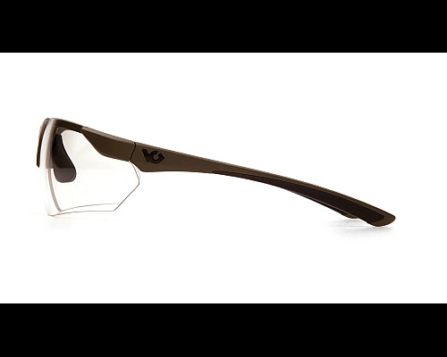 Окуляри захисні Venture Gear Tactical Drone 2.0 Green Anti-Fog, прозорі