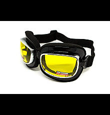 Окуляри захисні з ущільнювачем Global Vision Retro Joe, жовті