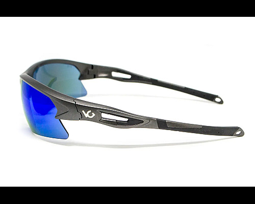 Окуляри захисні Venture Gear MontEagle GunMetal Anti-Fog, сині