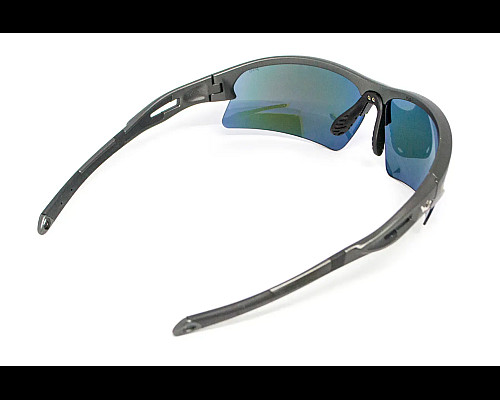 Окуляри захисні Venture Gear MontEagle GunMetal Anti-Fog, сині