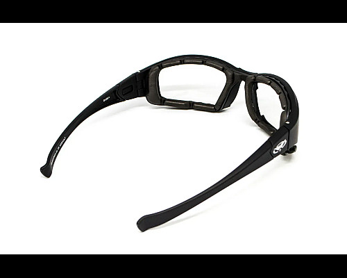 Окуляри захисні з ущільнювачем Global Vision Assault (clear) Anti-Fog, прозорі