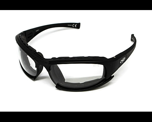 Окуляри захисні з ущільнювачем Global Vision Assault (clear) Anti-Fog, прозорі