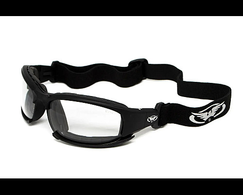 Окуляри захисні з ущільнювачем Global Vision Assault (clear) Anti-Fog, прозорі