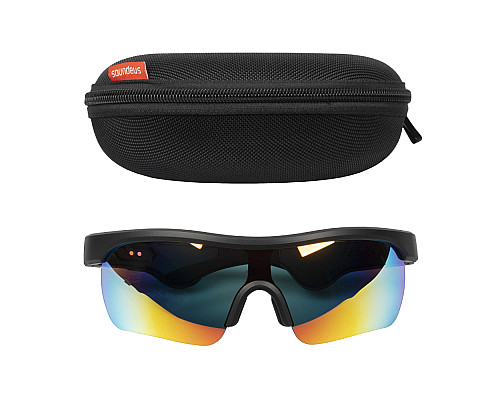 Сонцезахисні окуляри Bluetooth із вбудованими динаміками Sondeus Soundglasses 5S чорний Сонцезахисні окуляри Bluetooth із вбудованими динаміками Sondeus Soundglasses 5S чорний
