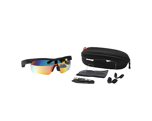 Сонцезахисні окуляри Bluetooth із вбудованими динаміками Sondeus Soundglasses 5S чорний Сонцезахисні окуляри Bluetooth із вбудованими динаміками Sondeus Soundglasses 5S чорний