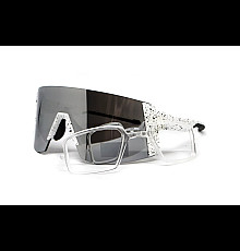 Окуляри захисні Global Vision Astro+RX White, сірі 