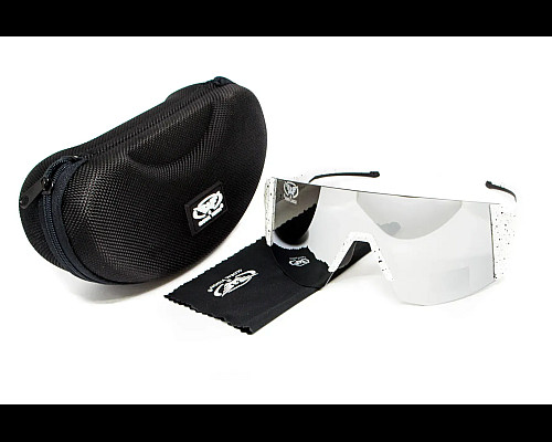 Окуляри захисні Global Vision Astro+RX White, сірі