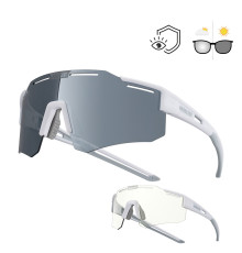 Спортивні сонцезахисні окуляри Altalist Legacy 3 - білі/чорні лінзи