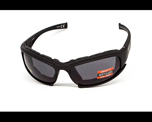 Окуляри захисні з ущільнювачем Global Vision Assault Anti-Fog, сірі