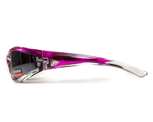 Окуляри захисні з ущільнювачем Global Vision FlashPoint Pink, рожеві