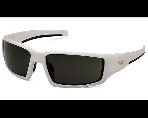 Окуляри захисні Venture Gear Pagosa White Anti-Fog, темно-зелені