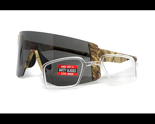 Окуляри захисні Global Vision Astro+RX Camo, сірі
