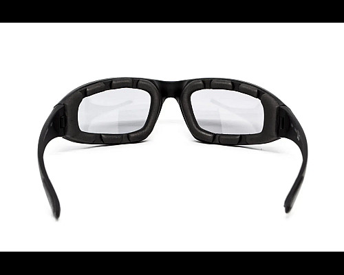 Окуляри захисні фотохромні з поляризацією Global Vision Kickback-Z Polarized+Photochromic Anti-Fog, прозорі