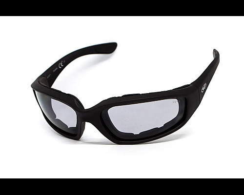Окуляри захисні фотохромні з поляризацією Global Vision Kickback-Z Polarized+Photochromic Anti-Fog, прозорі
