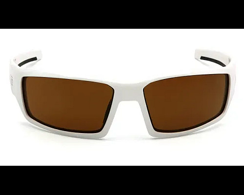 Окуляри захисні Venture Gear Pagosa White Anti-Fog, коричневі