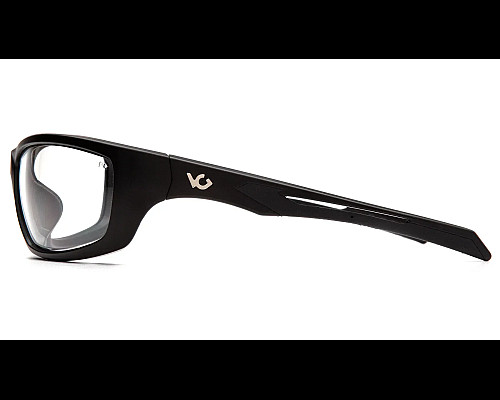 Окуляри захисні Venture Gear Tactical Howitzer Black Anti-Fog, прозорі