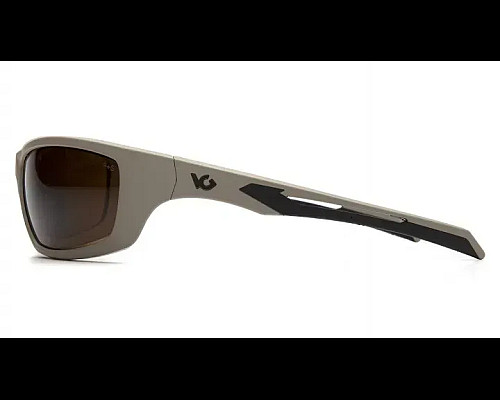 Окуляри захисні Venture Gear Tactical Howitzer Tan Anti-Fog, коричневі