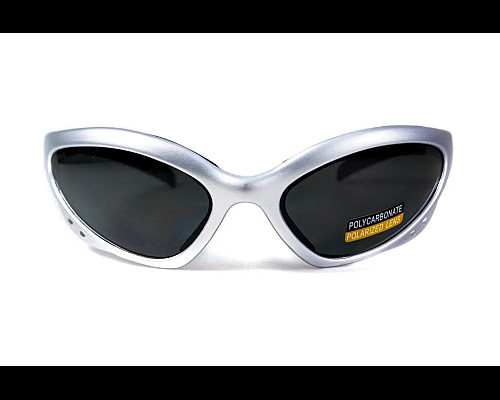 Окуляри захисні з поляризацією Black Rhino Rhinolidz Polarized, сірі