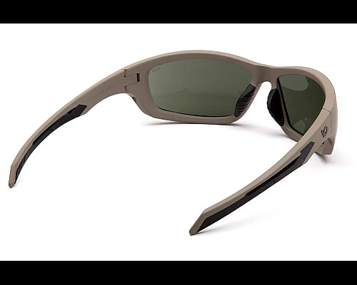 Окуляри захисні Venture Gear Tactical Howitzer Tan Anti-Fog, темно-зелені
